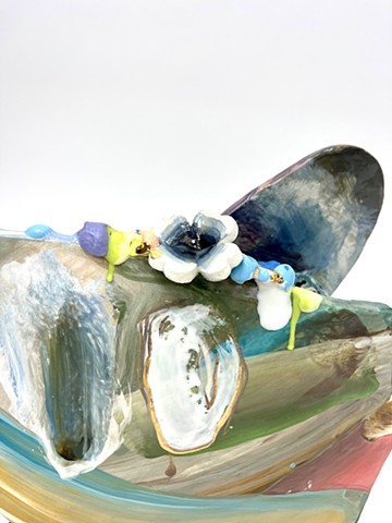 green cosmic dog double vessel view 13