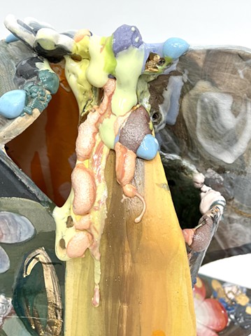 green cosmic dog double vessel view 11