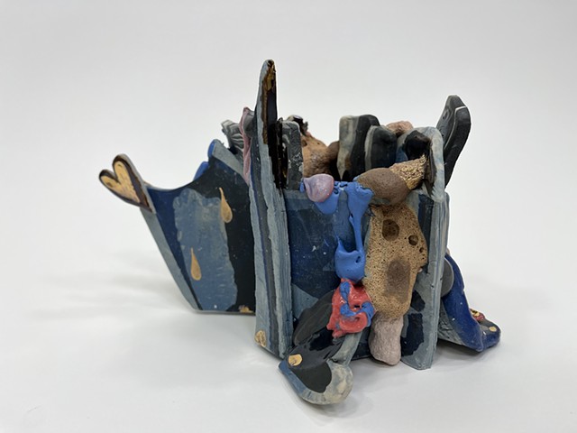 blue cosmic dog vessel view 4