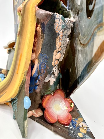 green cosmic dog double vessel view 10 