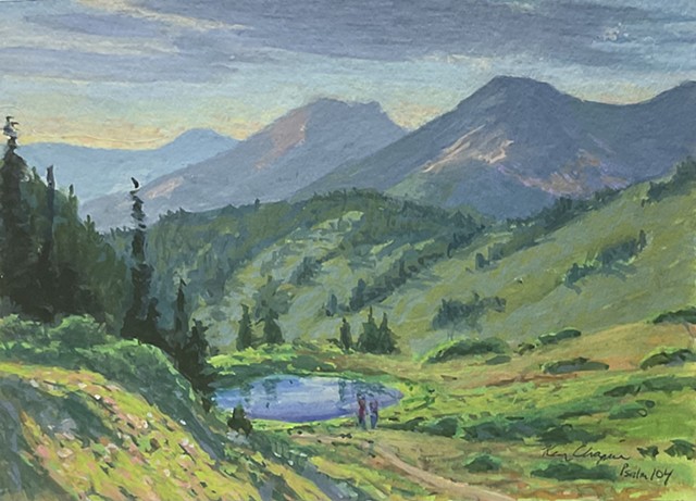 Evening at Cottonwood Pass