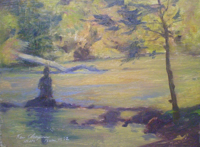 impressionist plein air landscape painting