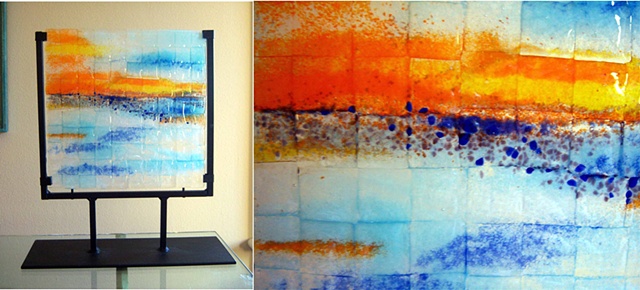   "Checkerboard Sunrise"...