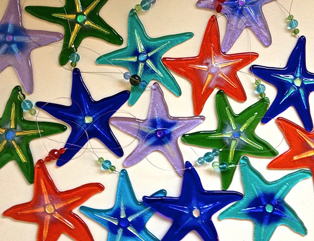 Starfish ornaments/suncatchers...