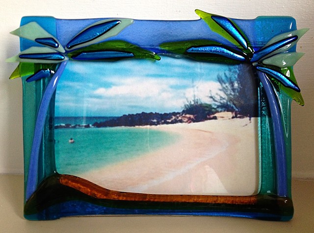 Palm Tree picture frame~
