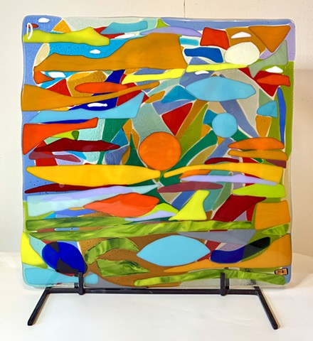 "Listening to Jazz on a Sunny Day"