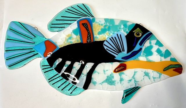 Humuhumunukunukuapua'a...details:about 18" long x 10" tall