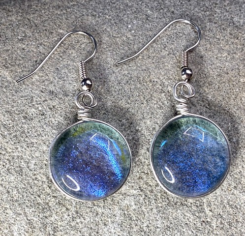 Shimmering Shallows earrings