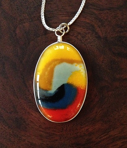 "Landscape" pendant (Santa Fe"

SOLD
