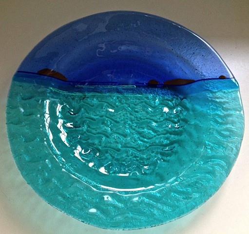 Watery Vista Bowl

details:
about 15.5" across and 1.5" deep
1/4" thick