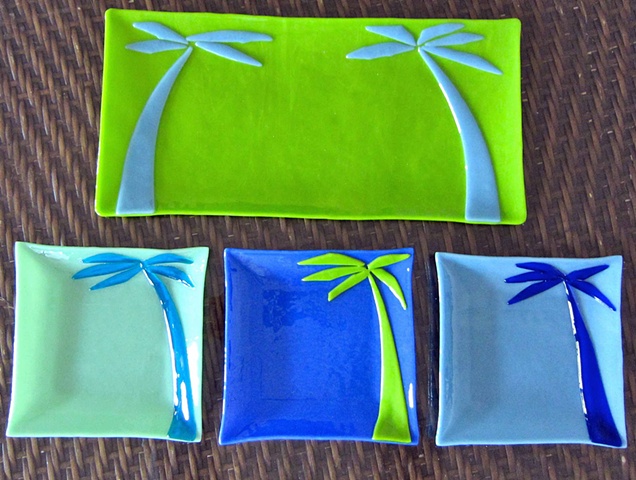 Palm plates...and a platter