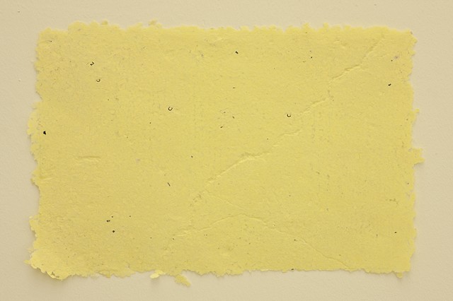 Beirut Art Center Square Meter
Paper pulp cast (yellow telephone book)