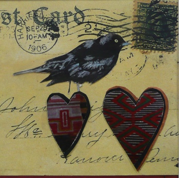 bird and heart