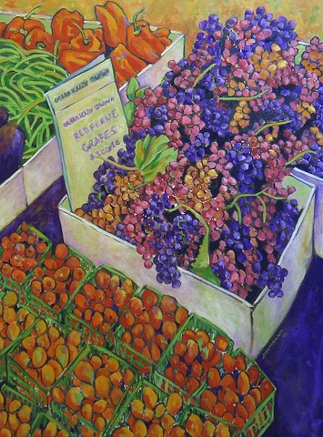 Farmers Market Grapes