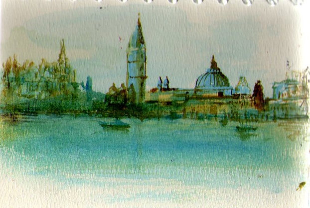 sketch of Venice (watercolor)