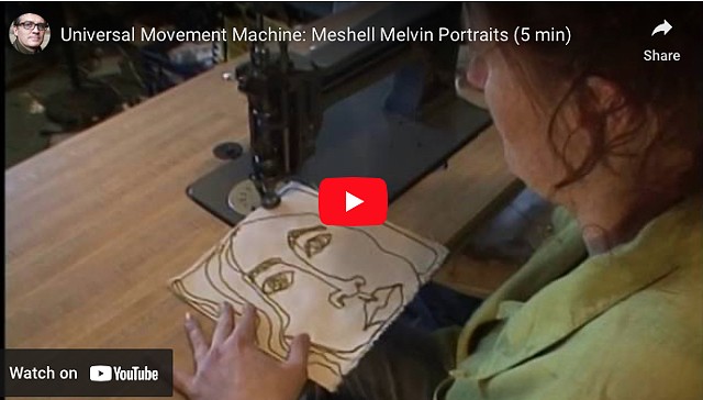 Universal Movement Machine: Meshell Melvin Portraits