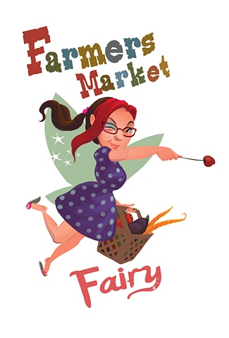 Logo, Farmers Market Fairy