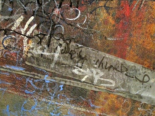 Detail of previous painting