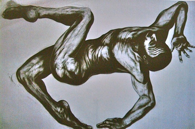 Human Body, Tension, Torsion, Human Figure, Drawing
