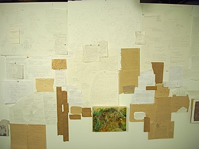 Studio Wall, Overripe Notes