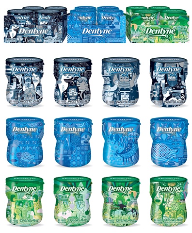 Dentyne Gum Packaging