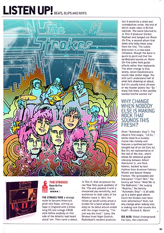 Illustration of The Strokes