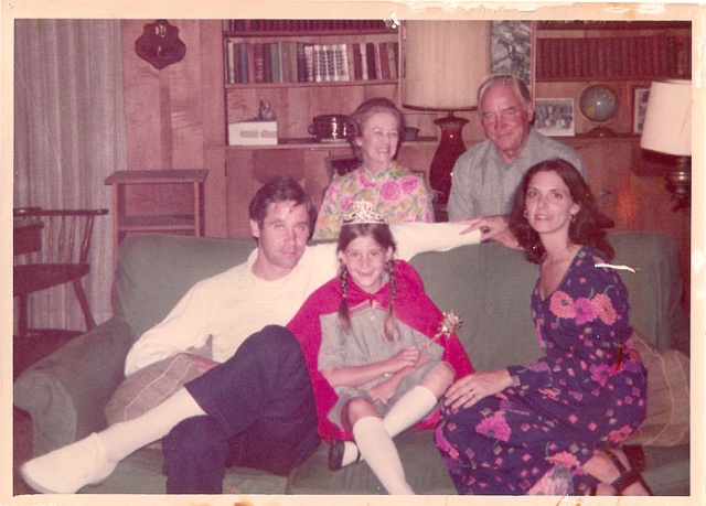 Linville, North Carolina 1974
top left: Day Day, Grandpapa, Papa, me, Mama
+ after the Linville Fancy Dress Ball +