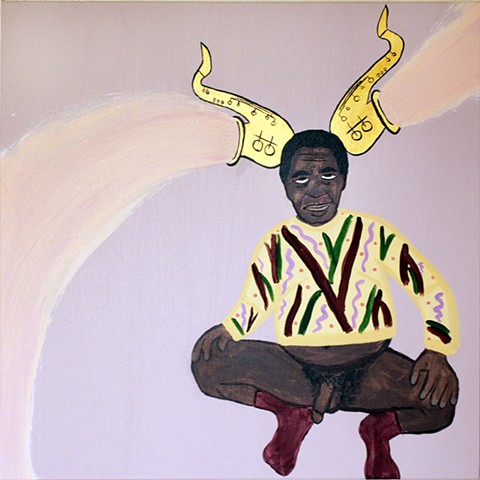 Bill Cosby Jazz Painting #19