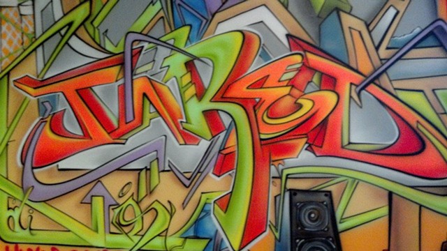 Jared Graffiti Mural