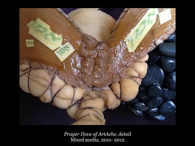 Prayer Dove of ArtAche (detail)