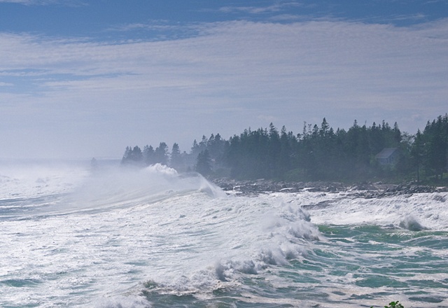 Hurricane Bill at Pemaquid Point
Maine