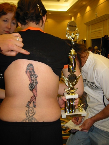 Marked for Life Florida tattoo convention "Tattoo of the day"