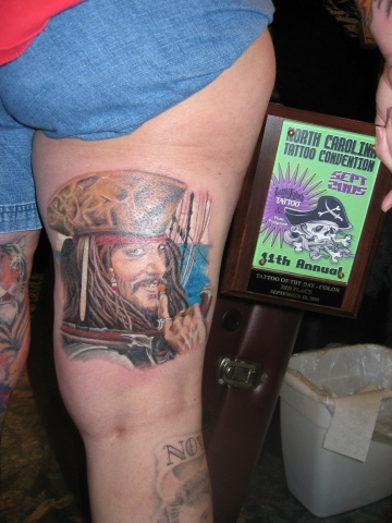 "Tattoo of the day"Greensboro tattoo convention 2nd