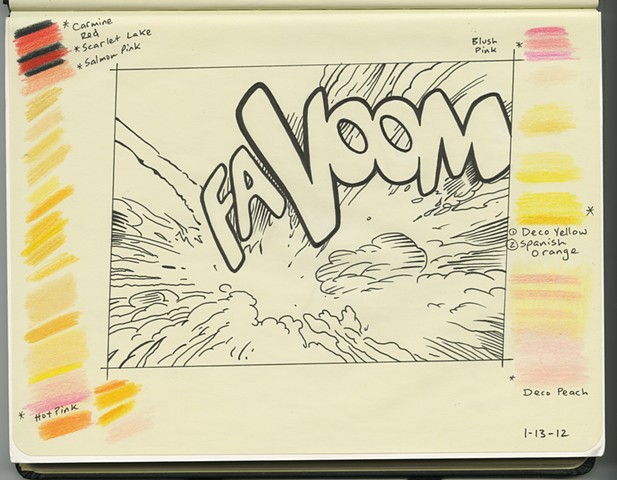 "FAVOOM" Sketchbook