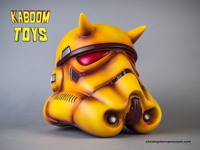 "Yellow Daredevil" - DIY - Storm-trooper Helmet