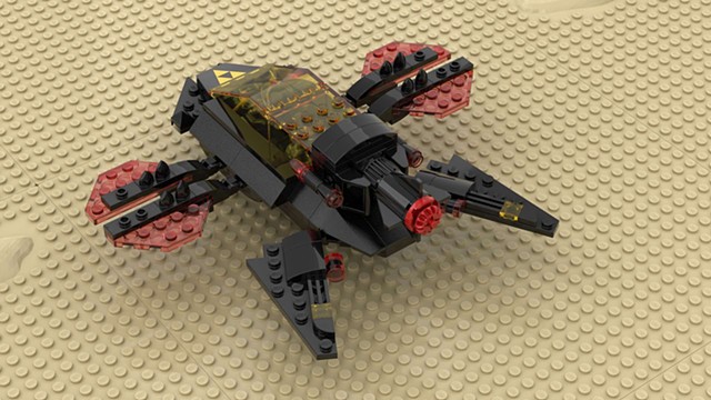 Blacktron Dragonfly Invader