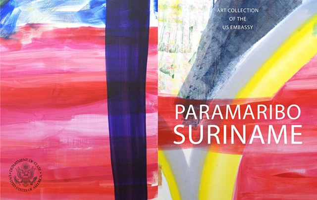 The Art Collection of the US Embassy Paramibo Suriname Catalog