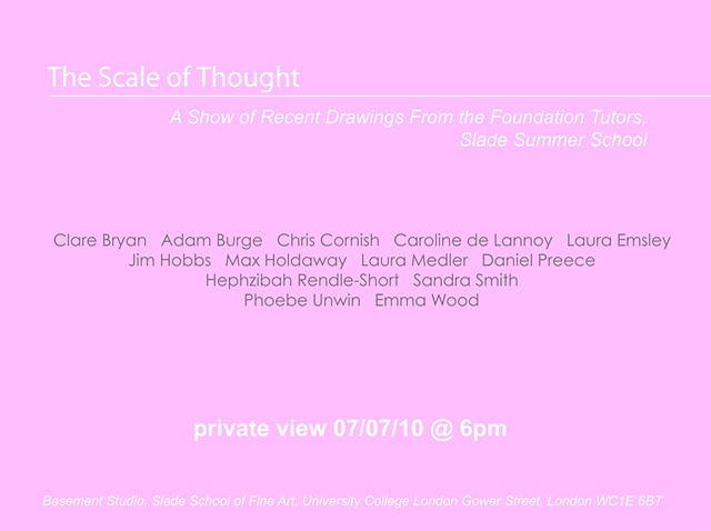 scale of thought invite