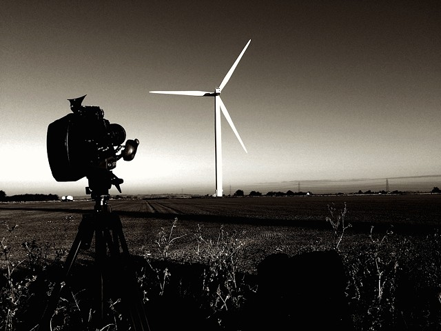 Vientos Fuertes (Strong Winds) - Location filming, Little Cheyne Wind Farm, 2016