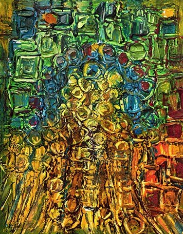 Mosaic Tile Exploration with Paint