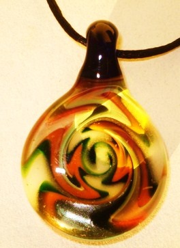 Robby Jolley 
Borosilicate Medallion