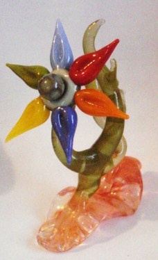 Borosilicate Flower Sculpture
Made and Donated by an anonymous artist, collector and gallery owner