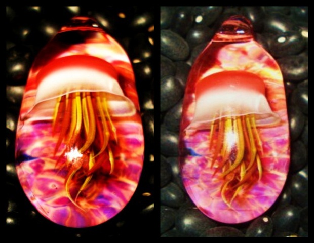 Joshua Mazet 
Jellyfish Pendant I