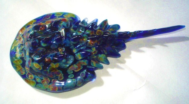 Lucid Visions Glass 
Horseshoe Crab
NEW for 2010!
