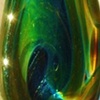 Brad Dinns 
Borosilicate Pendant