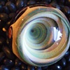 Vortex / Honeycomb Combo Marble 

Made and donated by an anonymous artist, collector and gallery owner