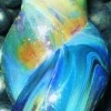 Boro Twist Pendant 
Cisco Chavez
