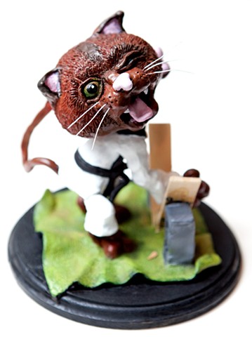 Furio, the Karate Kitty (5)

Sculpey and Acrylic Paint