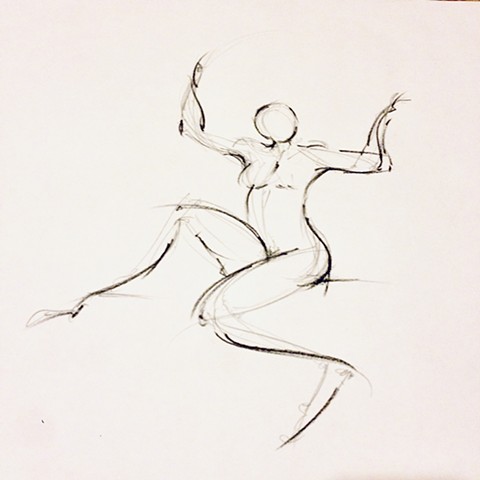 Gestural Life Study - 90 seconds