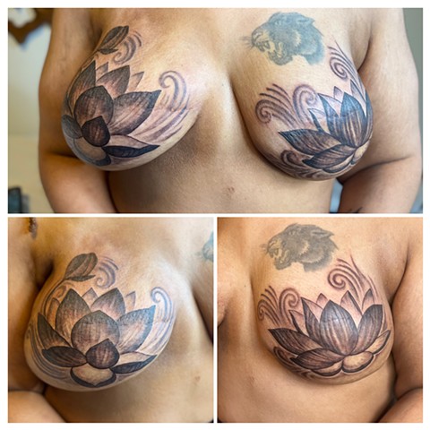 Mastectomy scar cover up